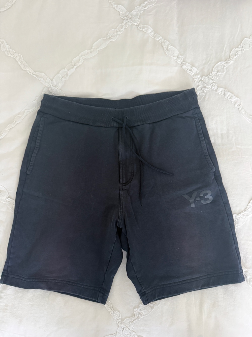 adidas Y-3 Men's Black Athletic Shorts